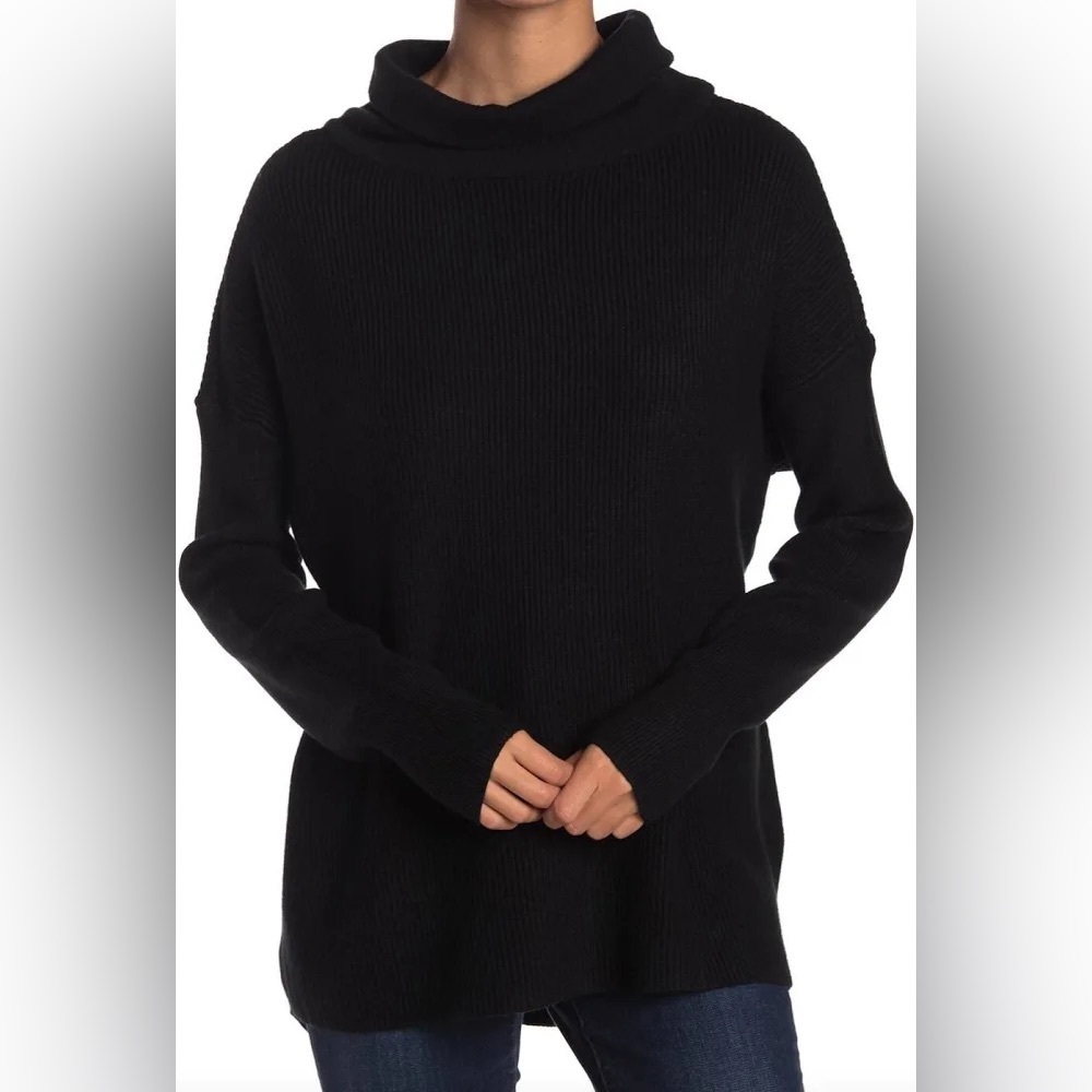 🆕 Cyrus Cowlneck Ribbed Sweater XL